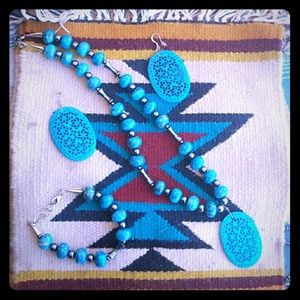 Turquoise set jewley